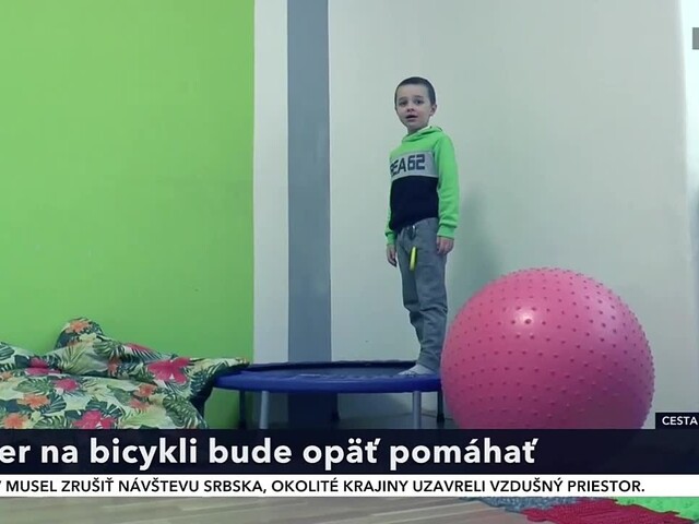 Káčer na bicykli 2022: Sebastián sa narodil ako zdravý chlapček, neskôr mu diagnostikovali detský autizmus