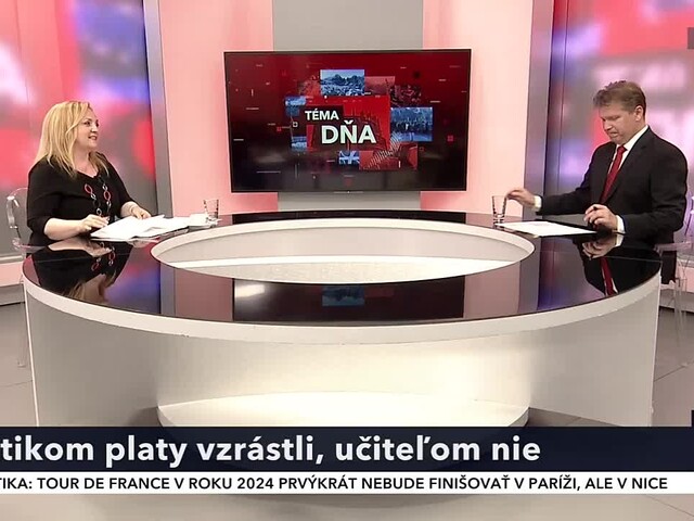 Politikom platy vzrástli, učiteľom nie/ Vrátia sa zahraniční Slováci domov?