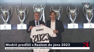 Modrič predĺžil zmluvu s Realom Madrid do roku 2023. Bol kľúčovým hráčom pri triumfe klubu