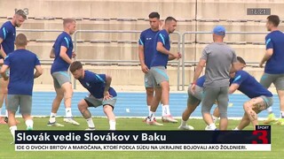 Naša reprezentácia odcestovala do Baku. Futbalisti majú jasný cieľ, zápas chcú zvládnuť