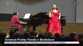 Jedna z najžiadanejších sopranistiek sveta Pretty Yende koncertovala v Bratislave