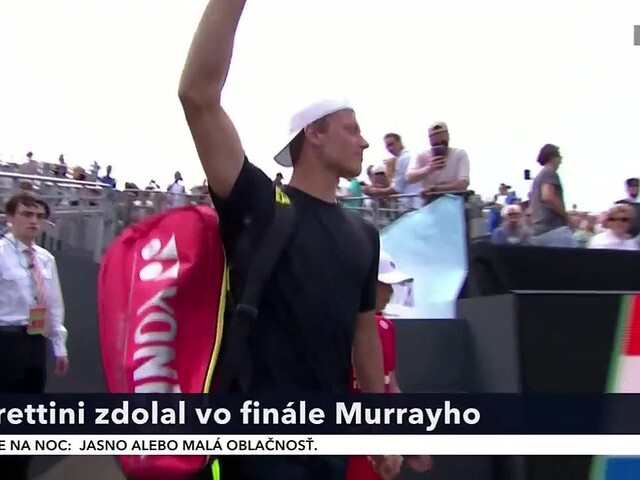 Berrettini znova triumfoval. Zdolal Murrayho, ktorý sa vrátil po operácii