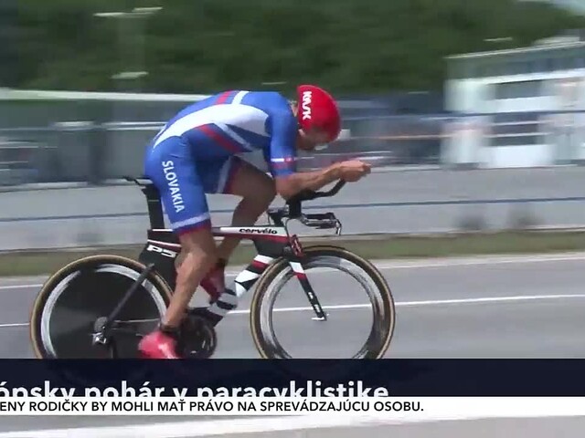 Na Európskom pohári v paracyklistike v Lednických Rovniach si zmerali sily tí najlepší