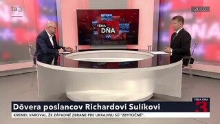 Slovnaft vytvorí ropnú polievku, uviedol Sulík. Rafinérii odstávka nehrozí