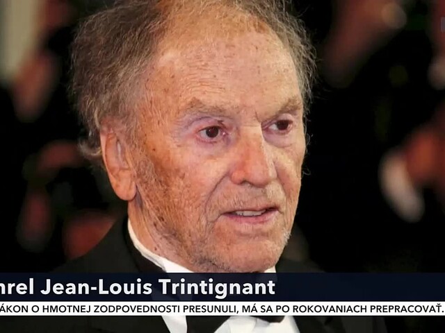 Zomrel Jean-Louis Trintignant. Na Slovensku sa preslávil filmom Muž, ktorý luže