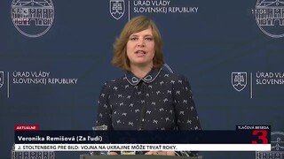TB ministerky investícií V. Remišovej o novej aplikácii Slovensko v mobile