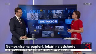 Nemocnice na papieri, lekári na odchode