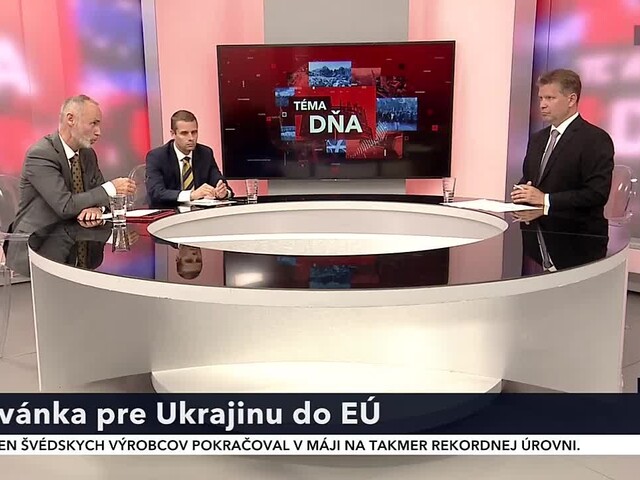 Pozvánka pre Ukrajinu do EÚ / Pesimizmus v Národnej banke