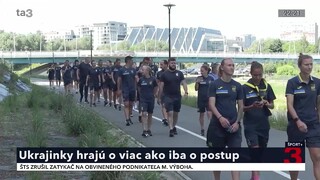 Ukrajinské futbalistky čaká špeciálny zápas. Budú hrať o viac ako iba o postup