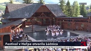 Umelecký súbor Lúčnica otvoril jeden z najstarších folklórnych festivalov na strednom Slovensku