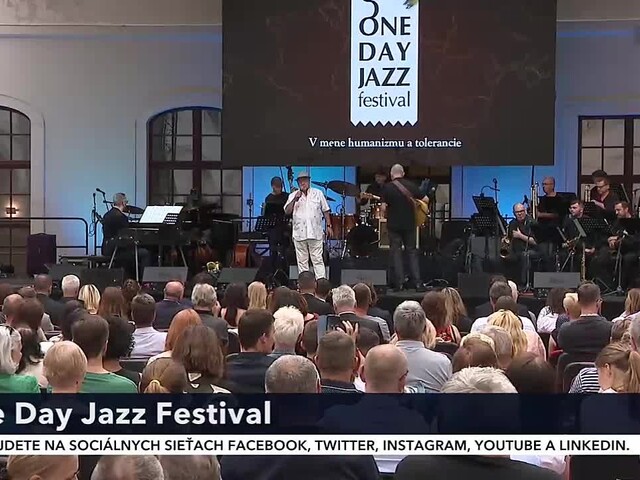 One Day Jazz Festival úspešne začal svoj 14. ročník. Z Bratislavského hradu sa ozývali krásne melódie