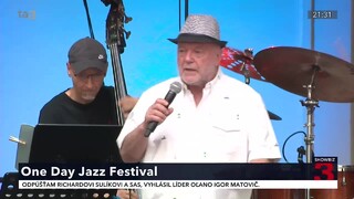 One Day Jazz Festival / Výnimočné automobily v Danubiane / Krištáľové krídlo pomáha aj golfom / Predstavili novú generáciu Kia Niro / Konzervatoristi v najlepšej spoločnosti