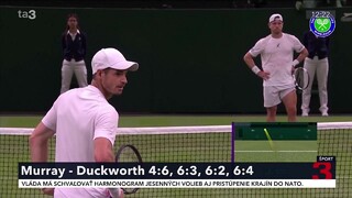 Wimbledon: Murray vkročil do turnaja víťazne, v súboji s Austrálčanom to nemal ľahké