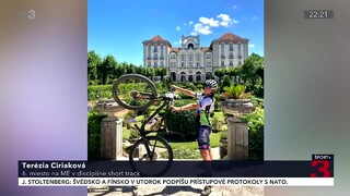 Juniorská cyklistka Ciriaková dosiahla pekný výsledok na majstrovstvách Európy