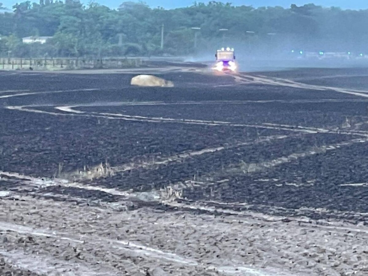 Požiar na juhu Slovenska