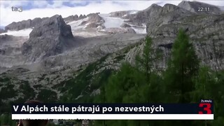 Zosuv ľadovca na vrchu Marmolada má druhú obeť z Česka, na horu je zákaz vstupu