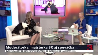 Nikol Detáriová nežije len televíziou. Je aj majsterkou v dogdancingu a výbornou speváčkou