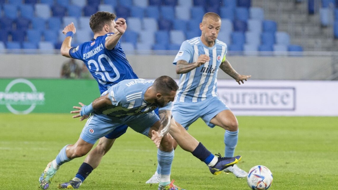 Futbalisti Slovana Bratislava remizovali. Vytvorili si viacero šancí, gól však nepadol