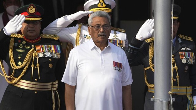 Srílanský prezident utiekol z krajiny. S manželkou a bodyguardom odletel na Maldivy