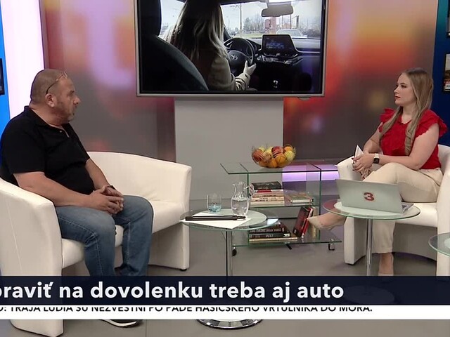 Nielen zbaliť kufre, ale aj pripraviť auto. Dopravný konzultant radí, na čo nezabudnúť pred dovolenkou