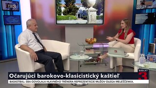 V barokovo-klasicistickom kaštieli Mojmírovce nájdete diela od Leonarda da Vinciho či Fridy Kahlo