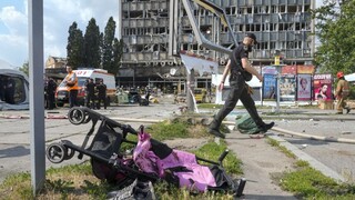 Budova zasiahnutá raketou v meste Vinnycia bola vojenským cieľom, tvrdí Rusko