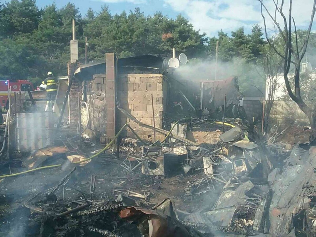 Požiar v Rohožníku