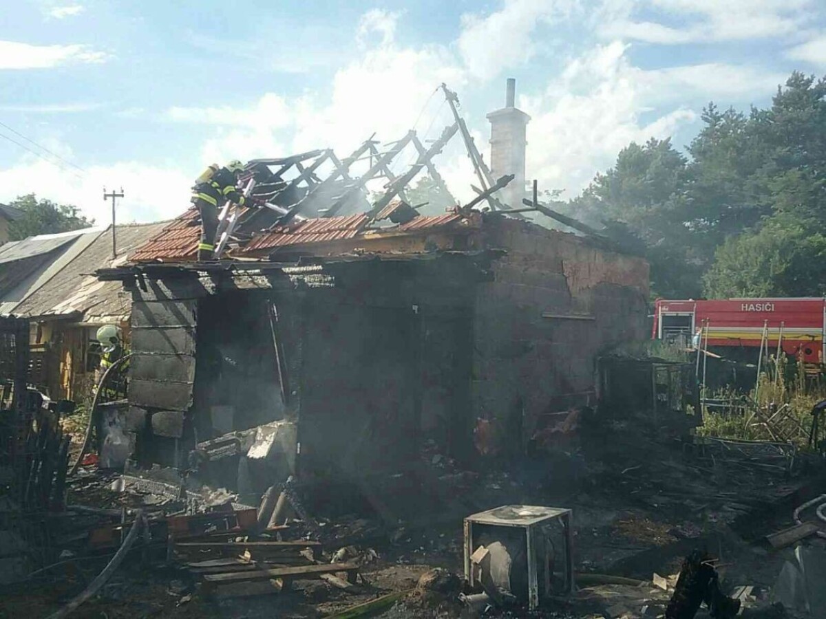 Požiar v Rohožníku