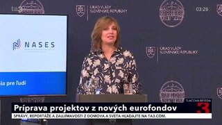TB ministerky informatizácie V. Remišovej o projektoch z nových eurofondov