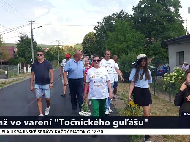 Ktorý bol najchutnejší? V  Točnici sa konala tradičná súťaž vo varení gulášu, sily si zmeralo 11 tímov