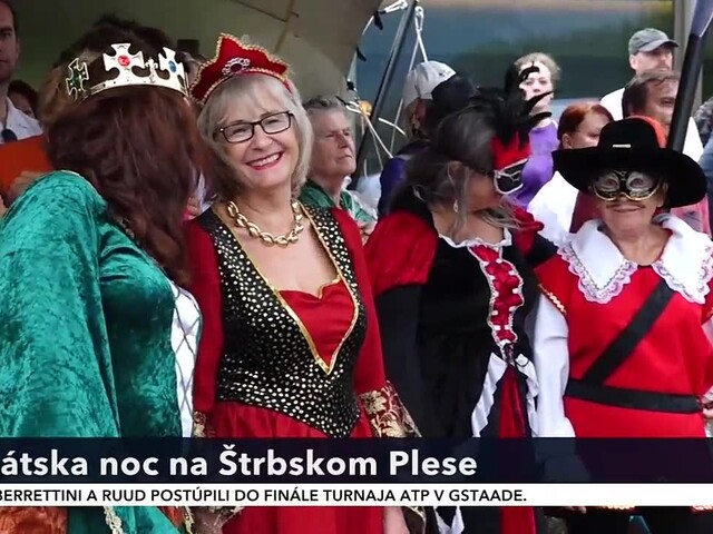 Atmosféra Talianska priamo v Tatrách. Na Štrbské pleso sa po pandémii vrátila Benátska noc