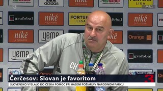 TB trénera Ferencvárosu S. Čerčesova o zápase proti ŠK Slovan