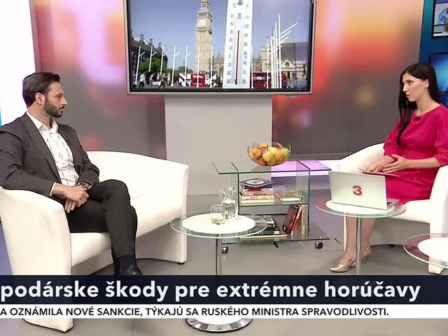 Krajiny po celom svete zaznamenali teplotné rekordy. Môže to viesť k hospodárskym škodám, tvrdí analytik