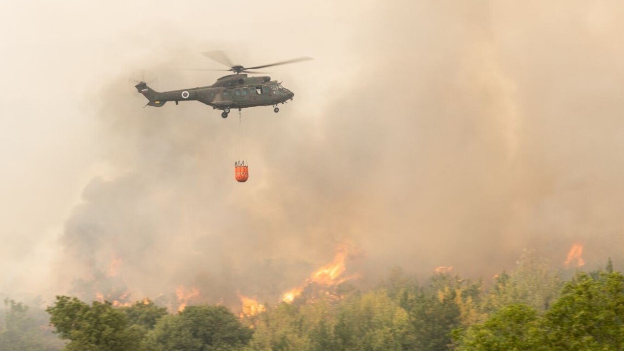 V Slovinsku opäť horí. Nový požiar vypukol v oblasti, ktorú sa v nedeľu podarilo uhasiť