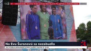 V Banskej Bystrici si pripomenuli Evu Šuranovú, jedinú slovenskú olympijskú medailistku