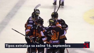 Zväz ľadového hokeja schválil model seniorských súťaží. Známy je aj dátum začiatku Tipos extraligy