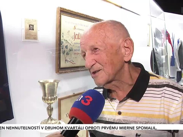 Od zlatej medaily boxera Jána Zacharu ubehlo už sedemdesiat rokov. Navštívili sme spolu s ním slovenské olympijské múzeum