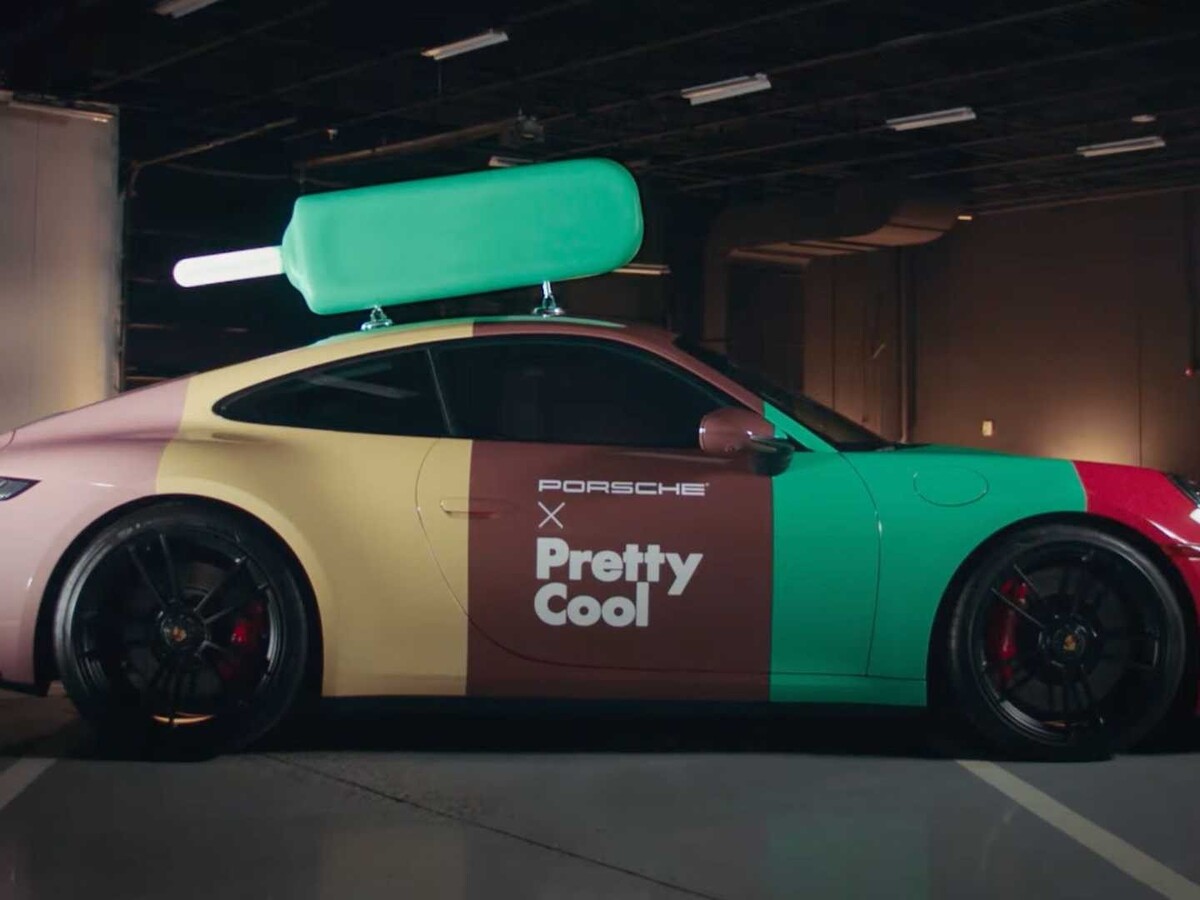 Porsche 911 v zmrzlinových farbách