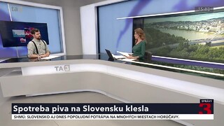 Spotrebu piva na Slovensku výrazne ovplyvnil cestovný ruch, povedal výkonný riaditeľ