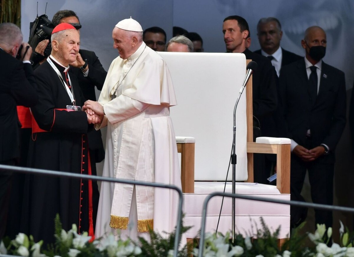 Stretnutie pápeža Františka s kardinálom Jozefom Tomkom