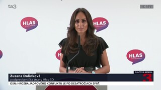 TB podpredsedníčky Hlasu-SD Z. Dolinkovej o hroziacom kolapse v zdravotníctve