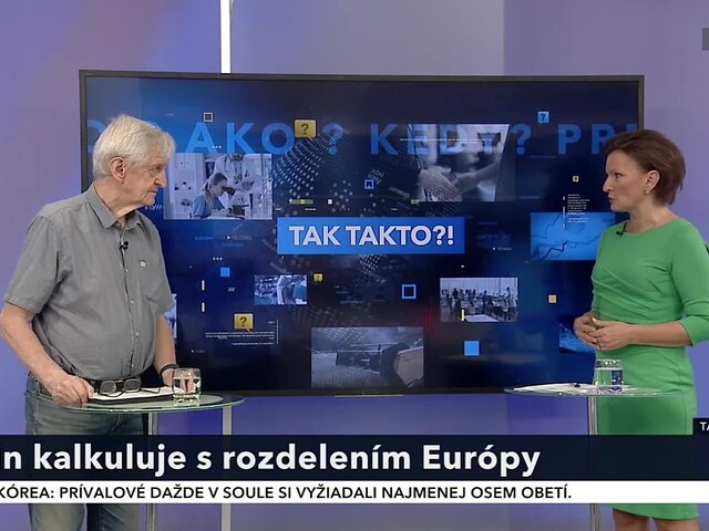 Putin kalkuluje s rozdelením Európy