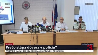 TB policajného prezidenta Š. Hamrana k zlepšujúcej sa dôveryhodnosti v slovenskú políciu