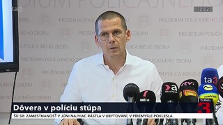 Policajný šéf reaguje na nedávny status Sakovej: Dôvera v slovenskú políciu rastie