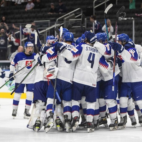 Mladí slovenskí hokejisti napokon skončili v skupine piati a na MS do 20 rokov končia