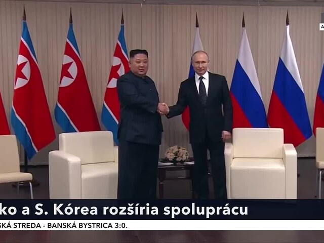 Severná Kórea a Rusko rozšíria spoluprácu, v liste Kim Čong-unovi to napísal Putin