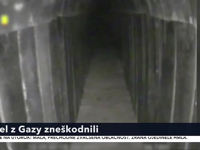 Izraelská armáda zneškodnila tunel z Gazy, využívali ho militanti z hnutia Hamas