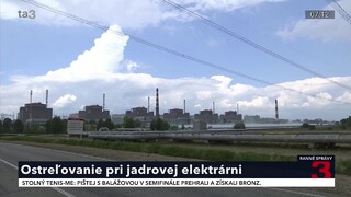 Ostreľovanie Záporožskej jadrovej elektrárne pokračuje. Zelenskyj vyzval medzinárodné spoločenstvo