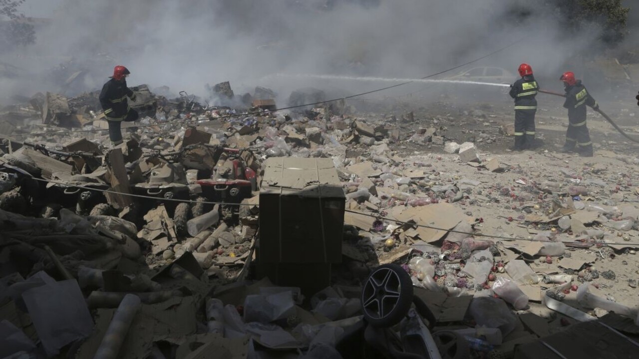 Počet obetí výbuchu skladu v Jerevane vzrástol, takmer 20 ľudí je stále nezvestných