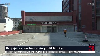Obyvatelia bratislavského Nového mesta bojujú za zachovanie polikliniky. Proti predaju vznikla aj petícia
